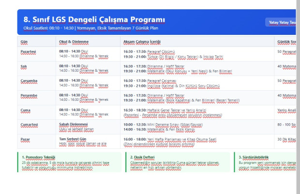 şehit bekir evren haftalık ders programı
